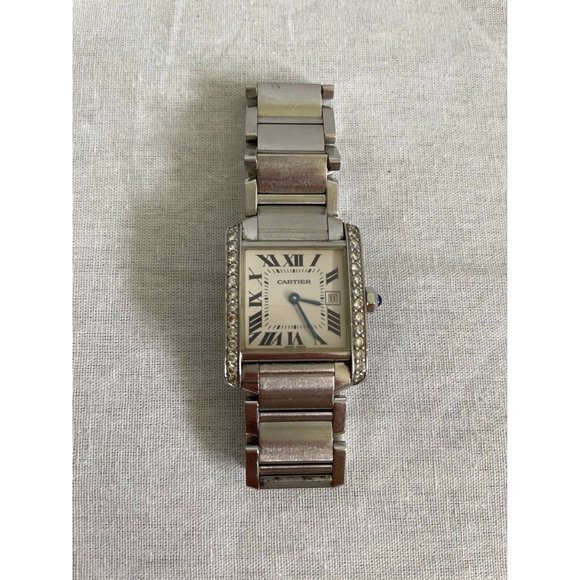 CARTIER Ladies Watch TANK FRANÇAISE Model 2465 - Picture 4 of 11